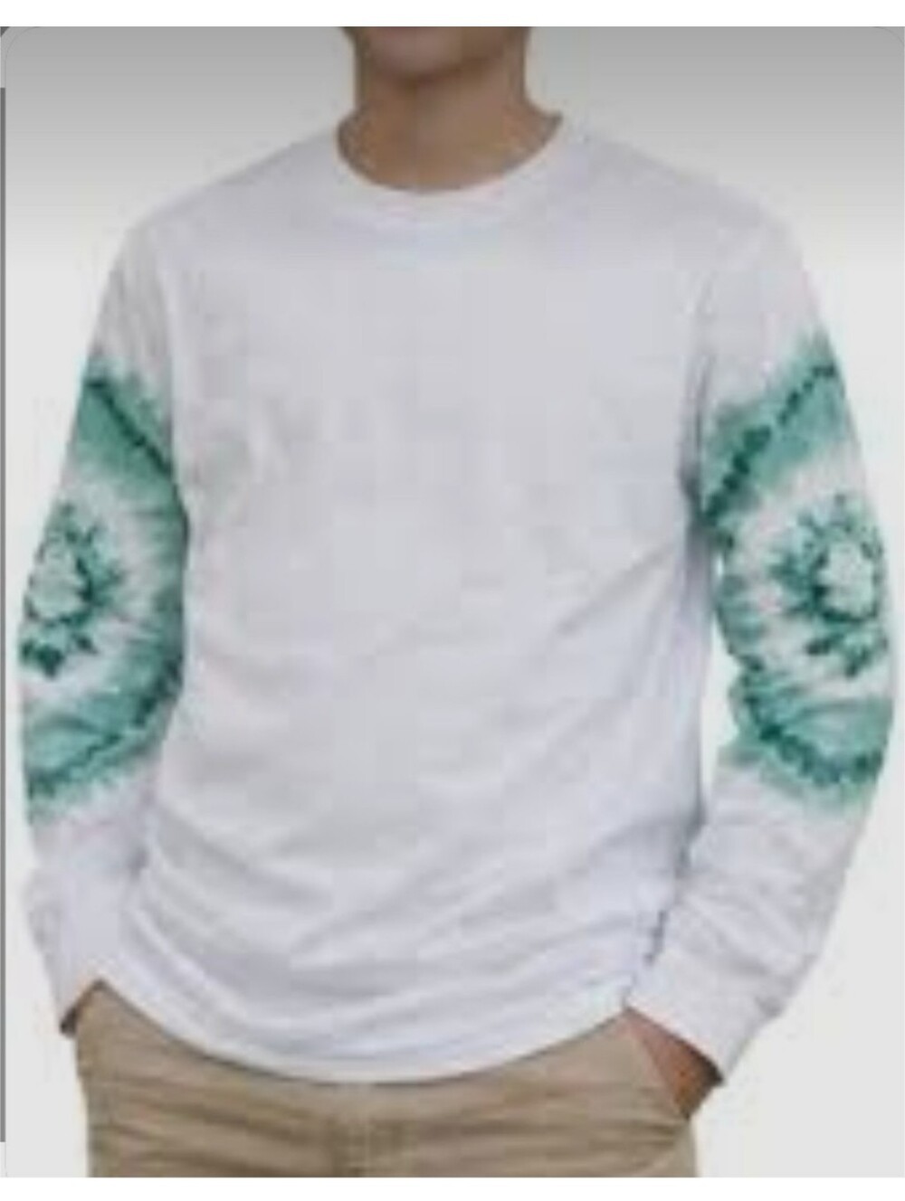 Art Class Older Youth Long Sleeve Tie Dye Tee